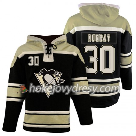 Pittsburgh Penguins Matt Murray 30 Černá Sawyer Mikiny Hooded - Pánské